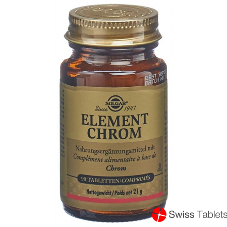 Solgar Element Chrom Tabletten (neu) Flasche 90 Stück buy online
