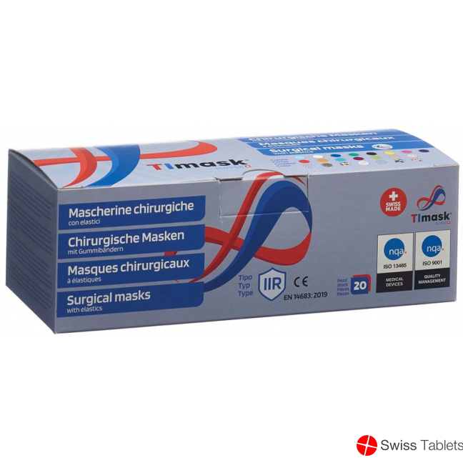 Timask Einweg-Medizinmaske Typ Iir Weihnach 20 Stück buy online