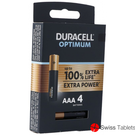 Duracell Batt Optimum Aaa 4 Stück buy online