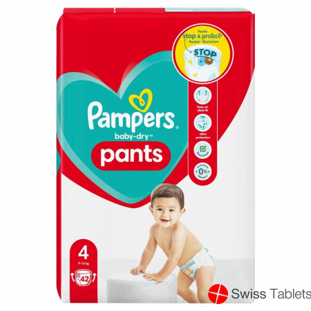 Pampers Baby Dry Pants Grösse 4 9-15kg Max Spar 42 Stück buy online