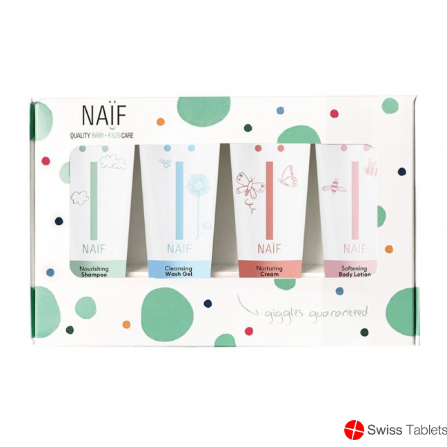 Naif The Mini Set Baby Travel 4x Travel Size Prod buy online