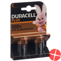 Duracell Batt Plus Mn1400 C 1.5v 2 Stück Duracell Batt Plus Mn1400 C 1.5v 2 Stück