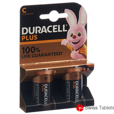 Duracell Batt Plus Mn1400 C 1.5v 2 Stück buy online