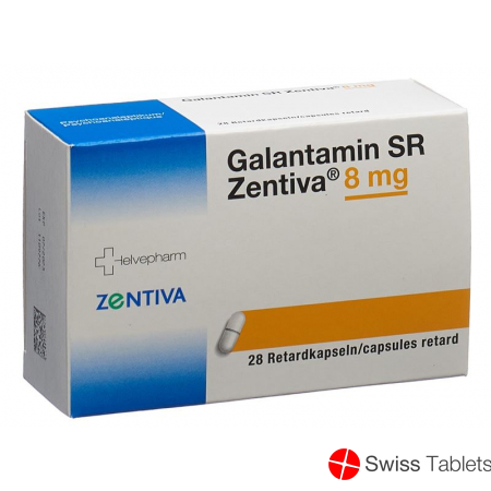 Galantamin Sr Zentiva Retard Kapseln 8mg 28 Stück buy online