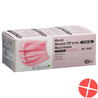 Vasano Op Maske Extra Iir D/f/i/e Starkrosa 50 Stück