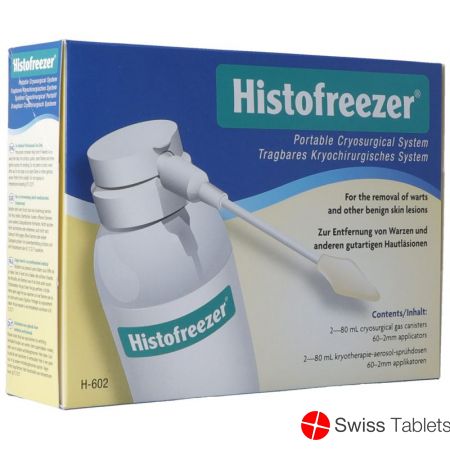 Histofreezer Warzen Small 2mm Appl 60 Stück 2x 80ml buy online