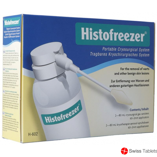 Histofreezer Warzen Small 2mm Appl 60 Stück 2x 80ml buy online