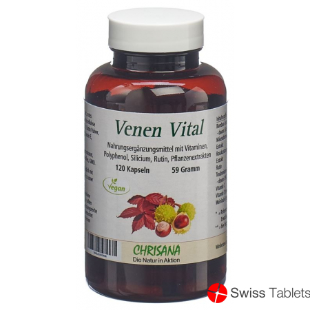 Chrisana Venen Vital Kapseln Dose 120 Stück buy online