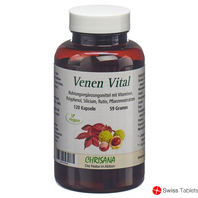 Chrisana Venen Vital Kapseln Dose 120 Stück buy online
