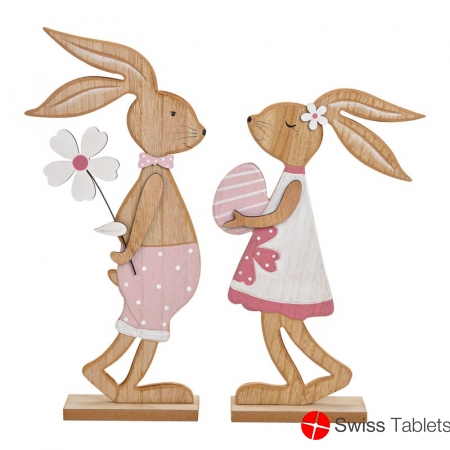 Herboristeria decorative figure rabbit Woody standing buy online