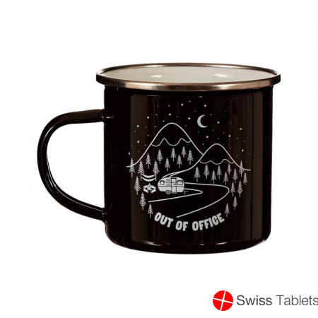 Herboristeria Enamel Mug Out Of Office buy online