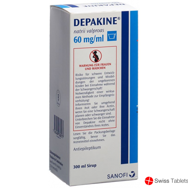 Depakine Sirup 60mg/ml 300ml buy online