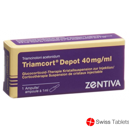 Triamcort Depot Kristallsuspension 40mg Ampullen 1ml buy online