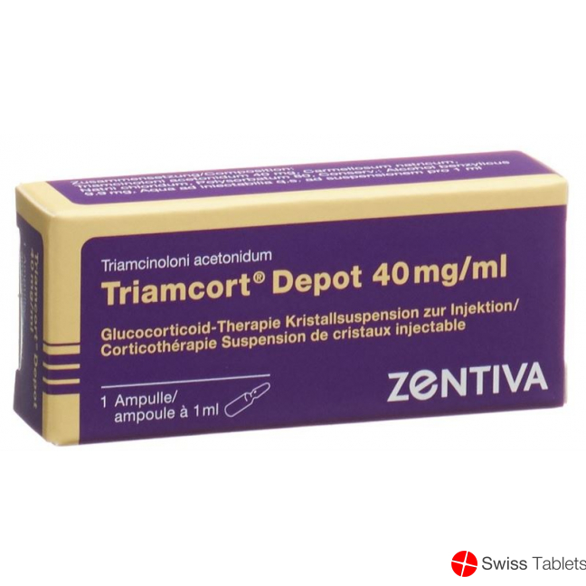 Triamcort Depot Kristallsuspension 40mg Ampullen 1ml buy online
