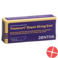 Triamcort Depot Kristallsuspension 80mg Ampullen 2ml