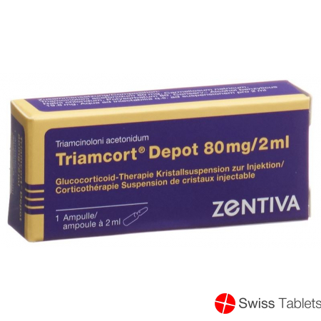 Triamcort Depot Kristallsuspension 80mg Ampullen 2ml buy online