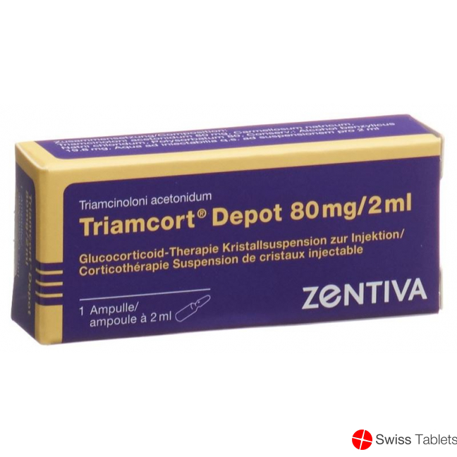 Triamcort Depot Kristallsuspension 80mg Ampullen 2ml buy online