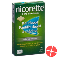 Nicorette Original 2mg 30 Kaugummi