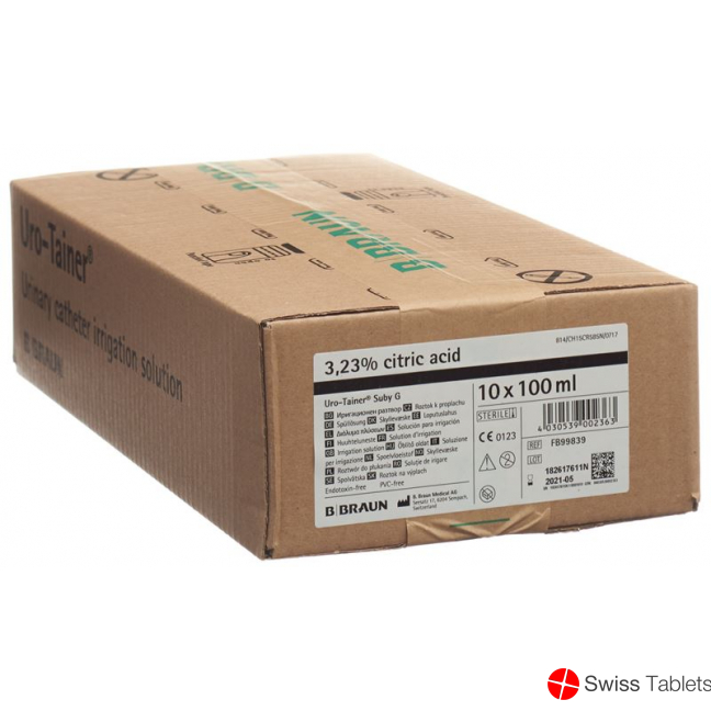 Uro-Tainer Suby G 3,23% Zitronensäure 10x 100ml buy online