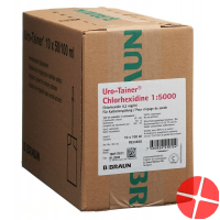 Uro Tainer Chlorhex Spüllösung 1:5000 10 Beutel 100ml