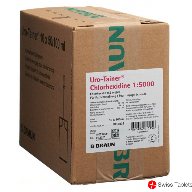 Uro Tainer Chlorhex Spüllösung 1:5000 10 Beutel 100ml buy online