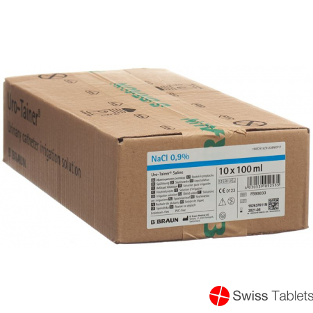 Uro-Tainer Saline 0,9% NaCl 10x 100ml buy online