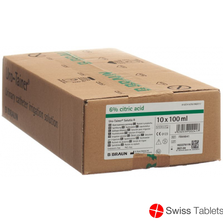 Uro-Tainer Solutio R 6% Zitronensäure 10x 100ml buy online