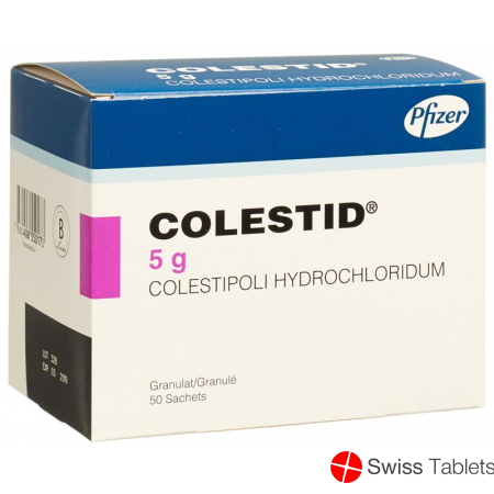 Colestid Granulat 50 Beutel 5g buy online