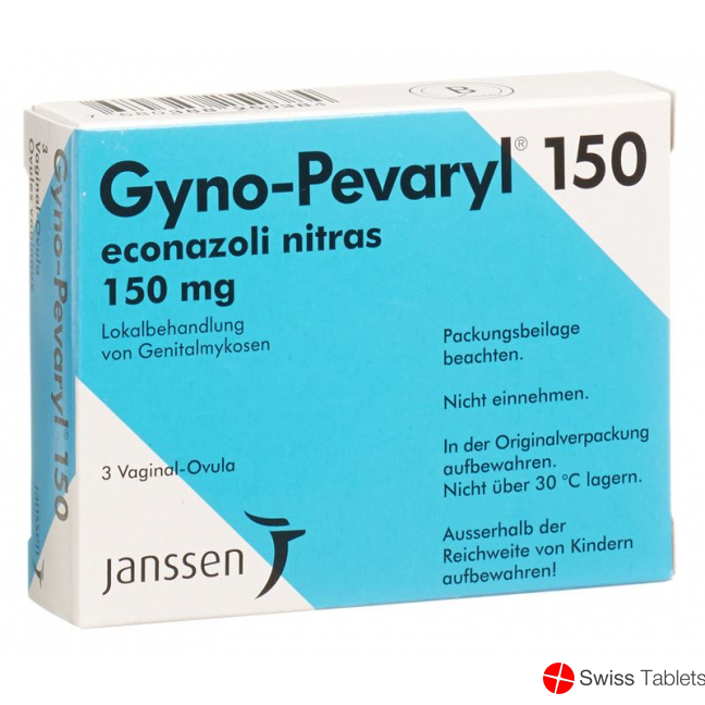 Gyno Pevaryl 150 Ovula 150mg 3 Stück buy online
