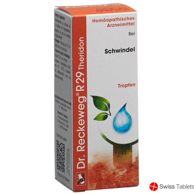 Reckeweg R29 Theridon Tropfen Flasche 50ml buy online