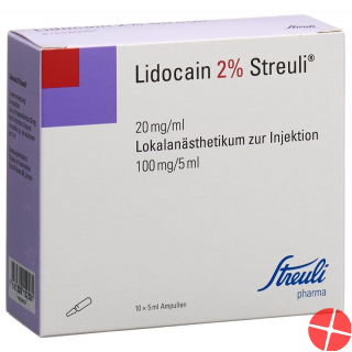 Lidocain Streuli 2% O Kons 10 Ampullen 5ml