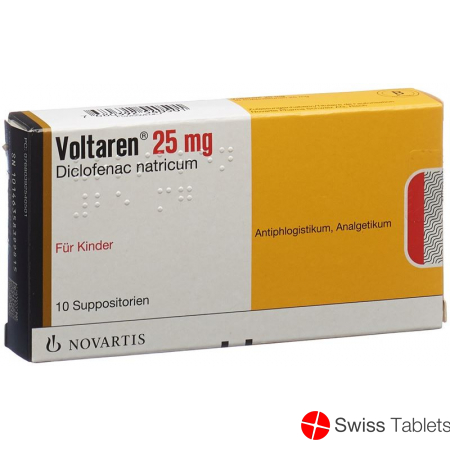 Voltaren 25mg Kinder 10 Zäpfchen buy online