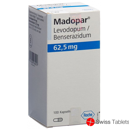 Madopar 62.5 Kapseln 62.5mg 100 Stück buy online