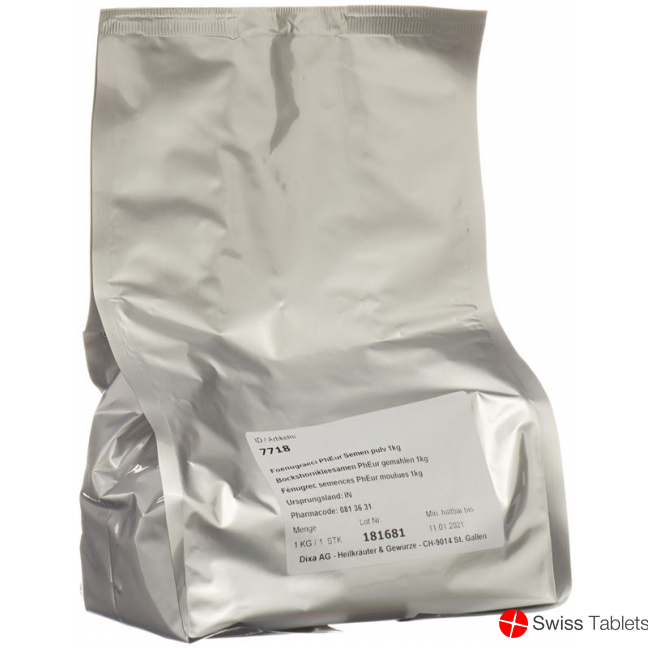 Dixa Foenugraeci Semen Pheur Pulv 1kg buy online