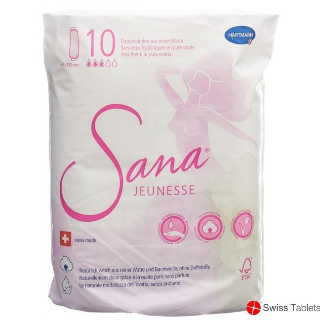 Sana Jeunesse Binden Selbsthaftend 10 Stück buy online