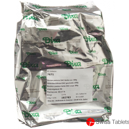 Dixa Bursae Pastoris Herba Conc Dac 500g buy online