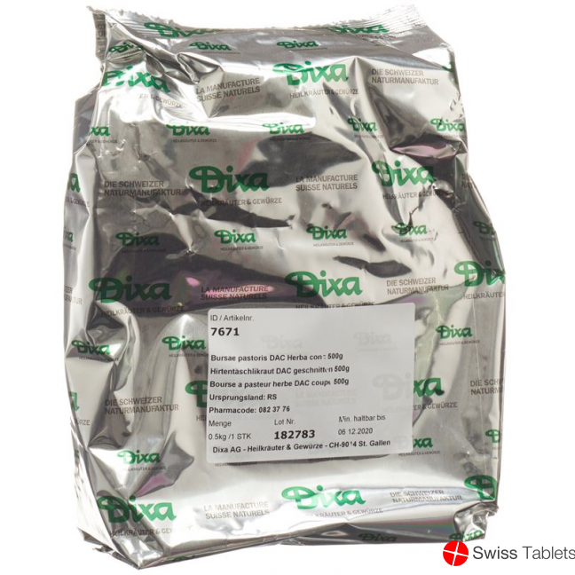 Dixa Bursae Pastoris Herba Conc Dac 500g buy online