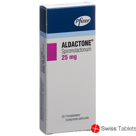 Aldactone Filmtabletten 25mg 20 Stück buy online