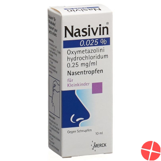 Nasivin Tropfen 0.025% Kind 10ml