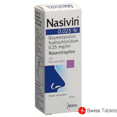 Nasivin Tropfen 0.025% Kind 10ml buy online