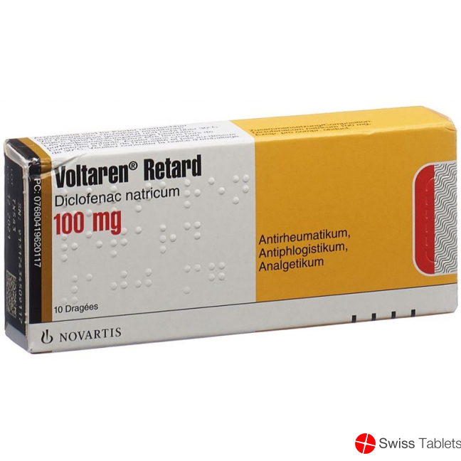 Voltaren 100mg 10 Retard-Dragées buy online