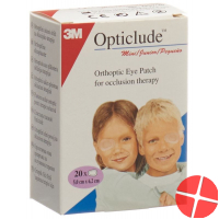 3M Opticlude Mini 6 x 5 cm 20 pieces eye patches