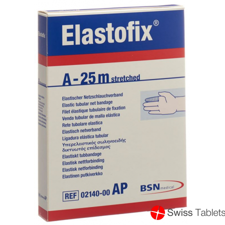Elastofix mesh tubular bandage A 25m finger buy online