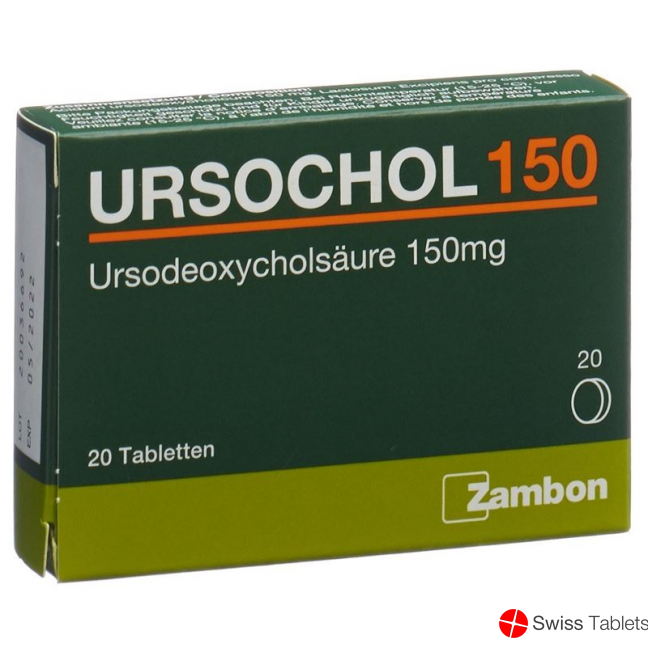 Ursochol Tabletten 150mg 20 Stück buy online