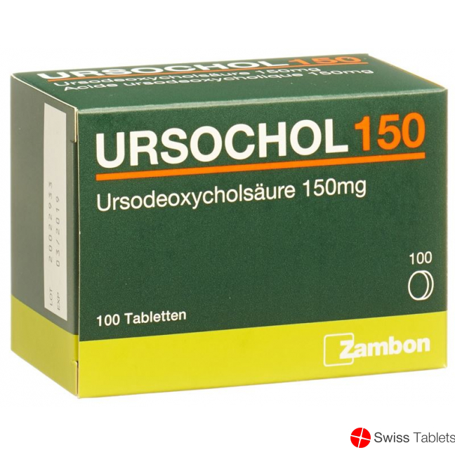 Ursochol Tabletten 150mg 100 Stück buy online