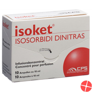 Isoket Infusionskonzentrat 10mg/10ml 10 Ampullen 10ml