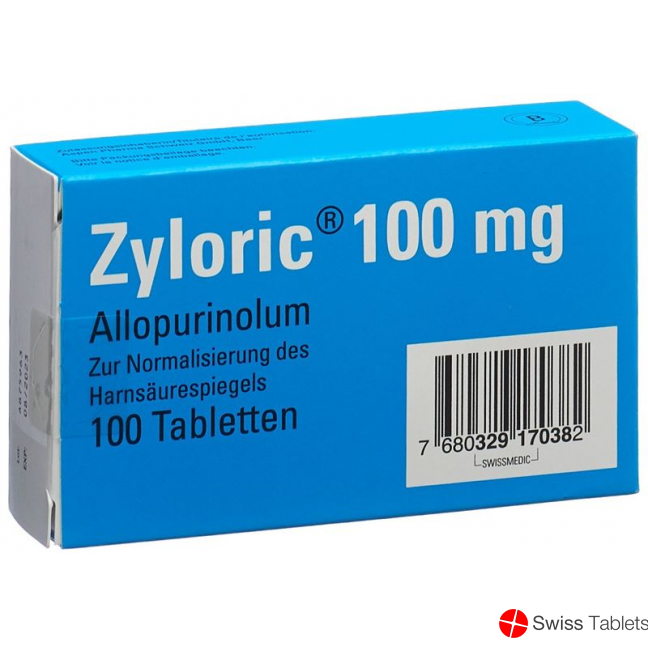 Zyloric 100mg 100 Tabletten buy online