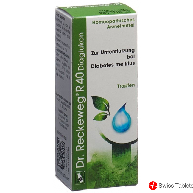 Reckeweg R40 Diaglukon Tropfen Flasche 50ml buy online