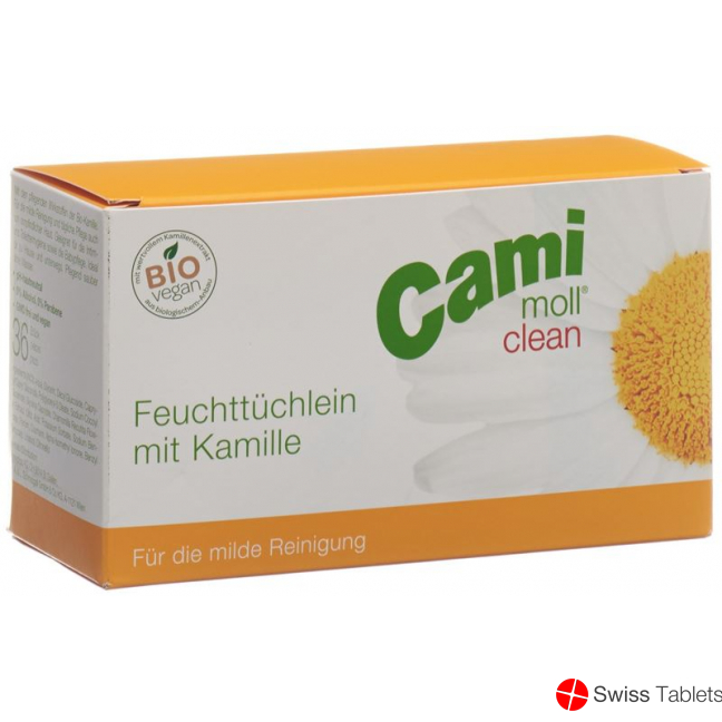 Cami Moll Clean Feuchttücher Beutel 36 Stück buy online
