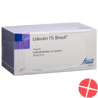 Lidocain Streuli 1% O Kons 50 Ampullen 10ml